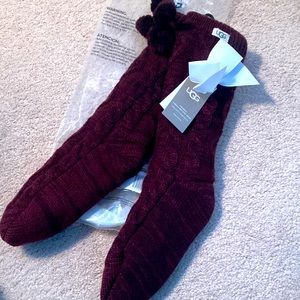 UGG fleece lined socks